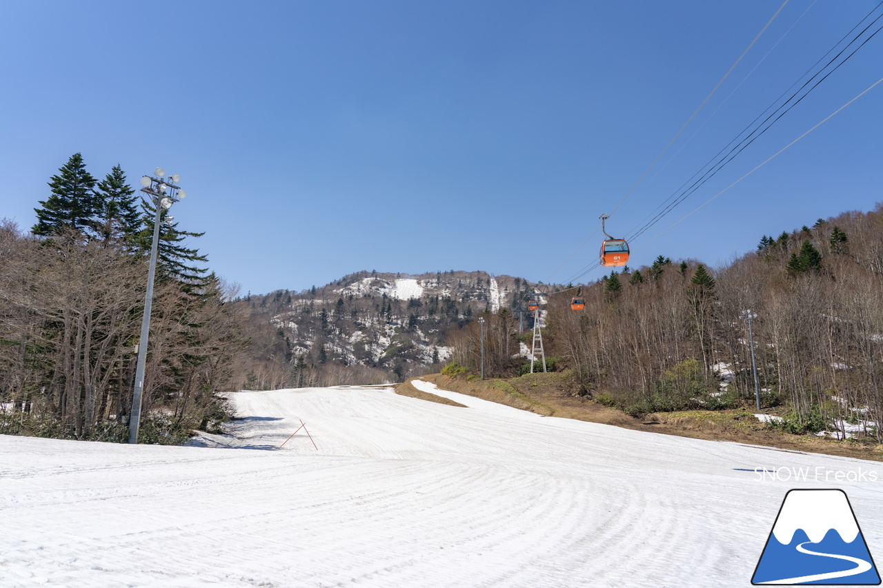 札幌国際スキー場｜シーズン終了まで、いよいよカウントダウン。最終営業日は、5月6日（月祝）です！